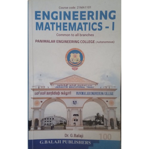 Engineering Mathematics -I Common To All Branch Of B.E And B.Tech By Dr ...