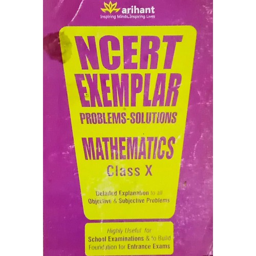 NCERT Exemplar Problems-Solutions Mathematics X By Neha Tyagi Amit ...