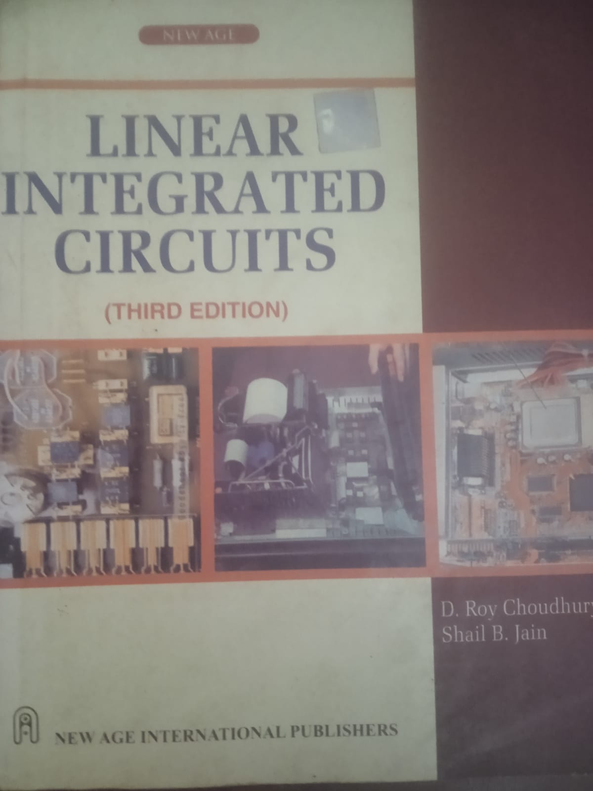 Linear Integrated Circuits By D. Roy Choudhury And Shail B. Jain – 2ndBuys