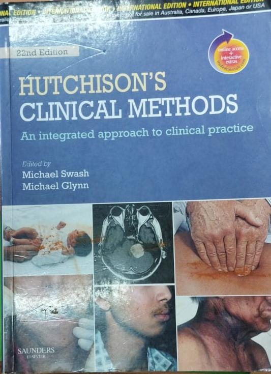 Hutchison's Clinical Methods (An Integrated approach to clinical practice)  By Michael Swash, Michael Giynn